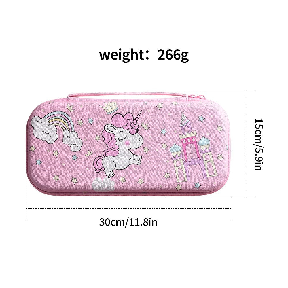 Nintendo Switch 2 Storage Bag with Handle & Design - Pink