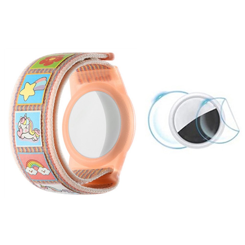 AirTag 1. & 2. Gen. Nylon Bracelet for Kids - Unicorn