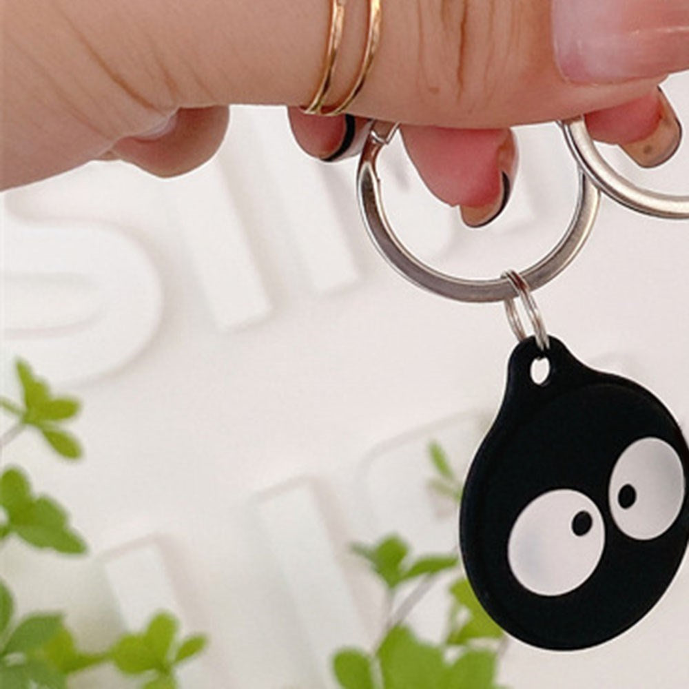 Apple AirTag Silicone Case - Keychain with Fun Design - Shiba Inu