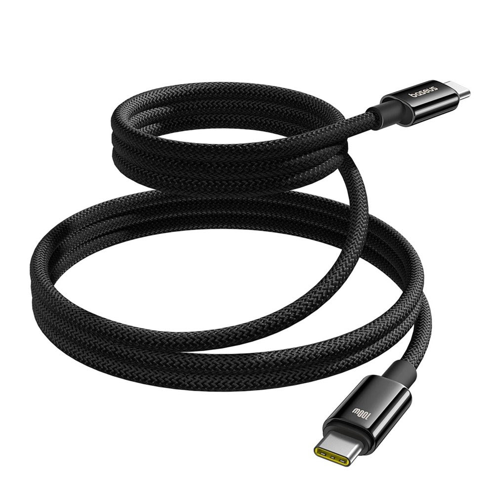 Baseus 100W USB-C to USB-C Cable 480Mb/s - 1m - Black
