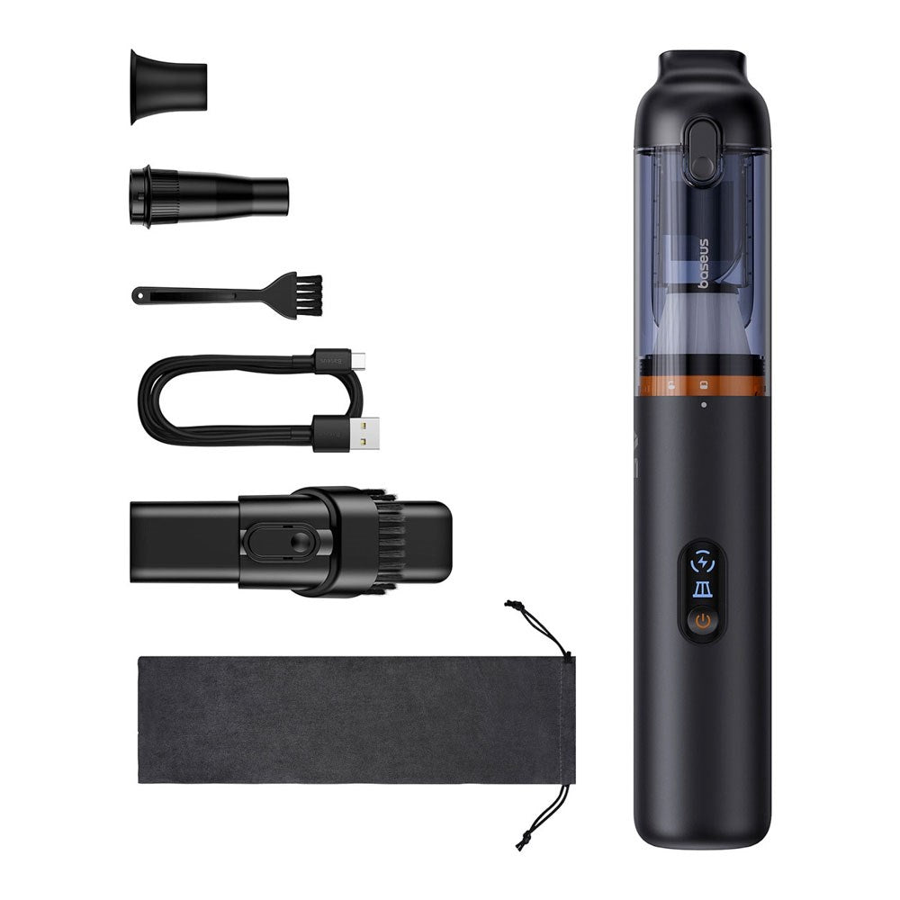 Baseus A5 Air Handheld Vacuum Cleaner for Car - 90W - Black