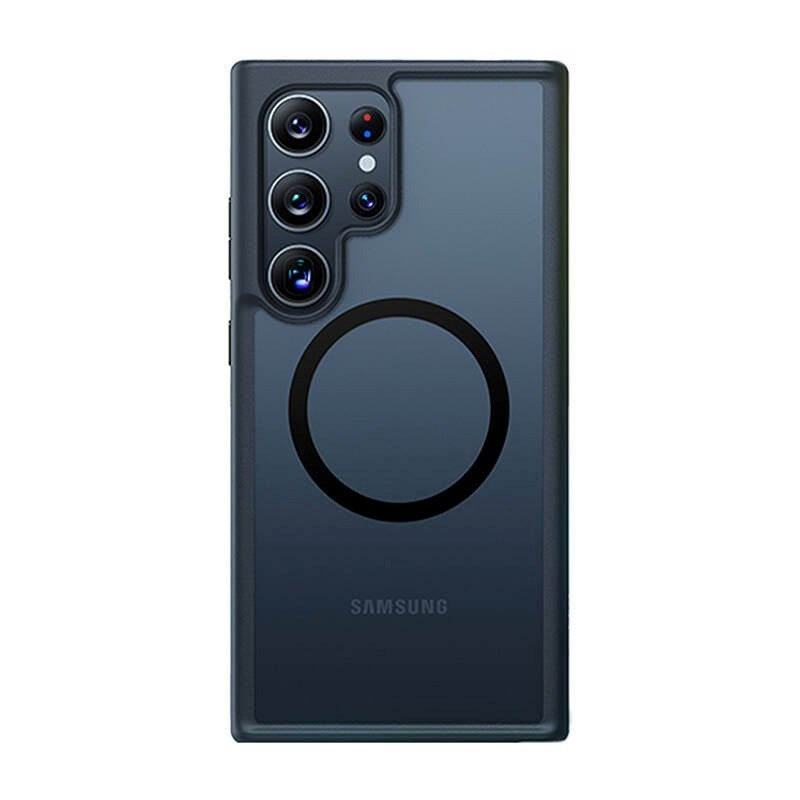 TORRAS Samsung Galaxy S24 Ultra Flexible Plastic Case - MagSafe Compatible - Black