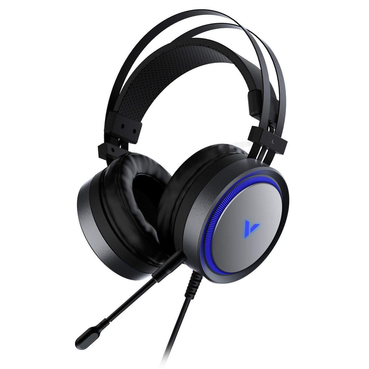 Rapoo Vpro VH530 Over-Ear Gaming Headset with 7.1 Virtual Surround Sound - Black