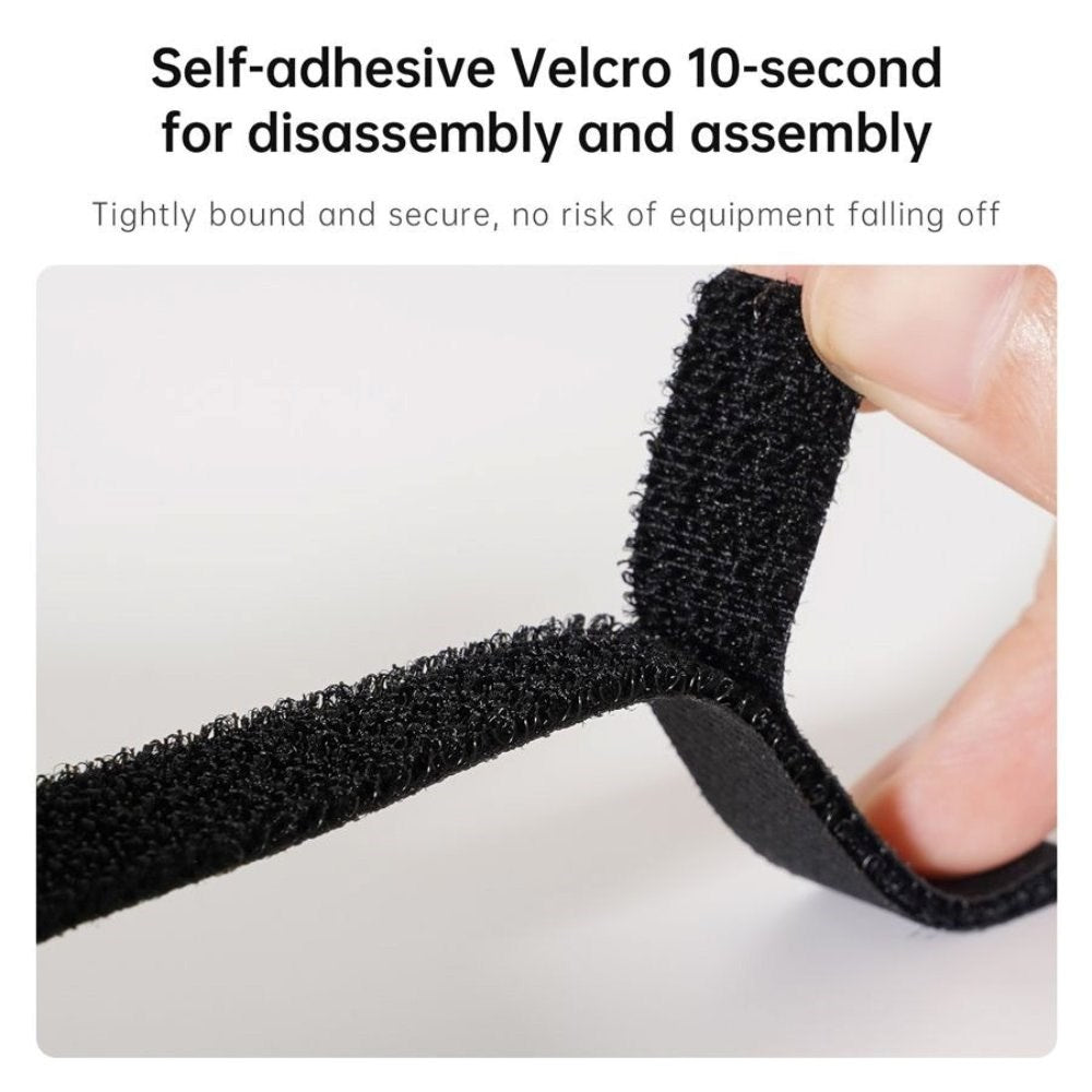 TELESIN Helmet Mount for Action Camera - Black / Grey