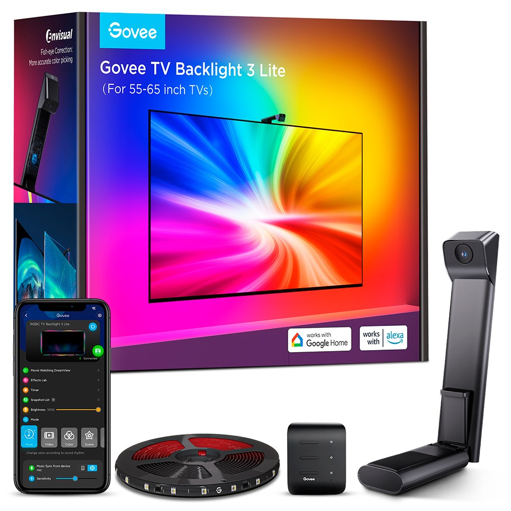 Govee 3 Lite TV Backlight - 55 - 65" - Black
