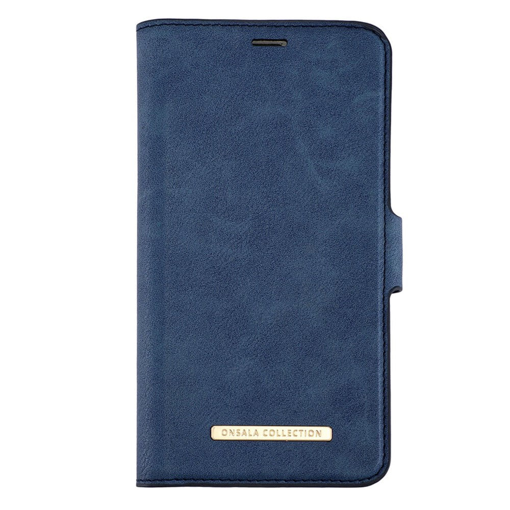 iPhone 12 Mini Onsala Collection Wallet Leather Case - Blue