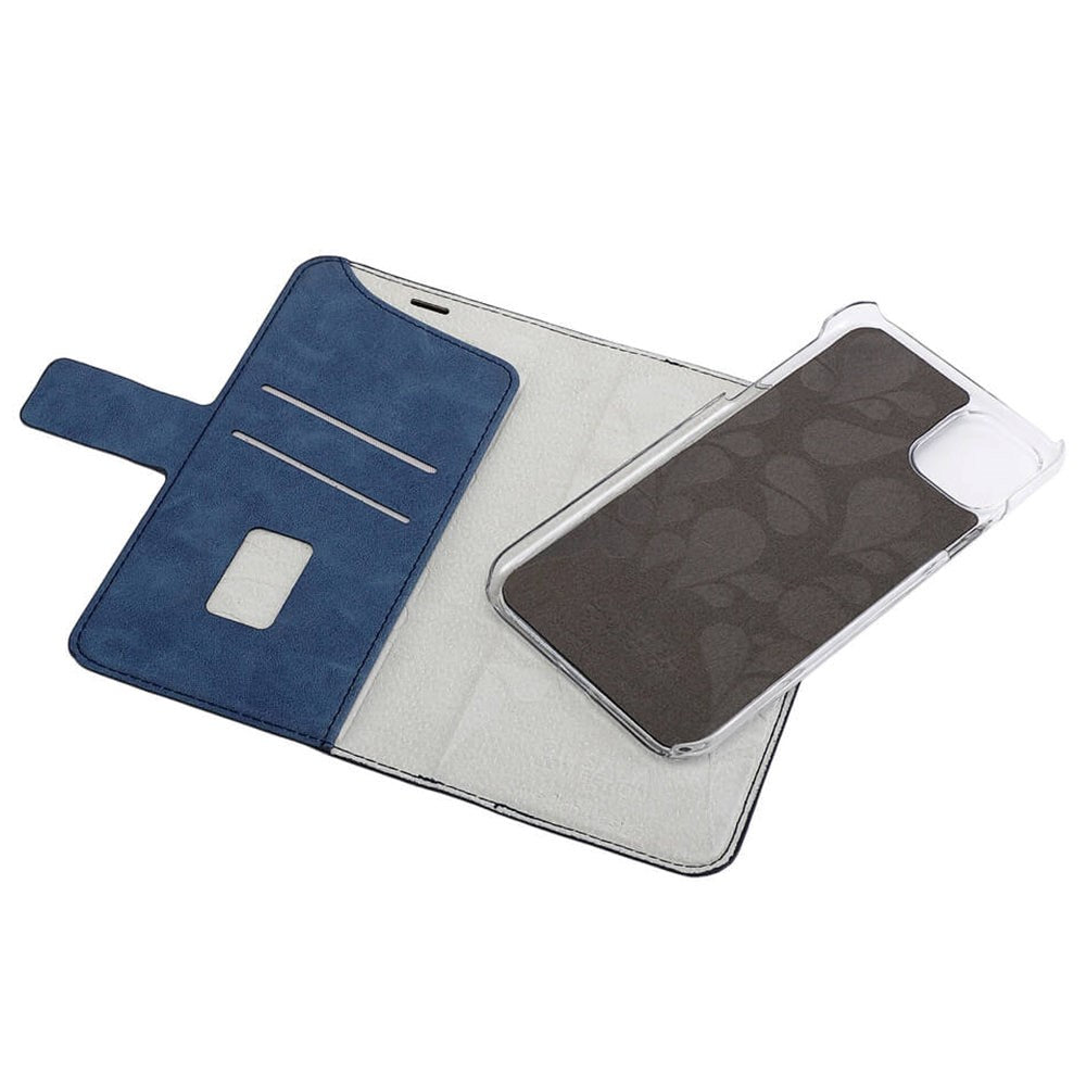 iPhone 12 Mini Onsala Collection Wallet Leather Case - Blue