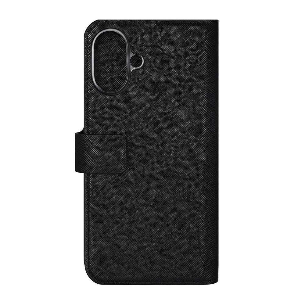 Onsala iPhone 16 Plus ECO Flip Cover with Wallet - MagSafe Compatible - Black
