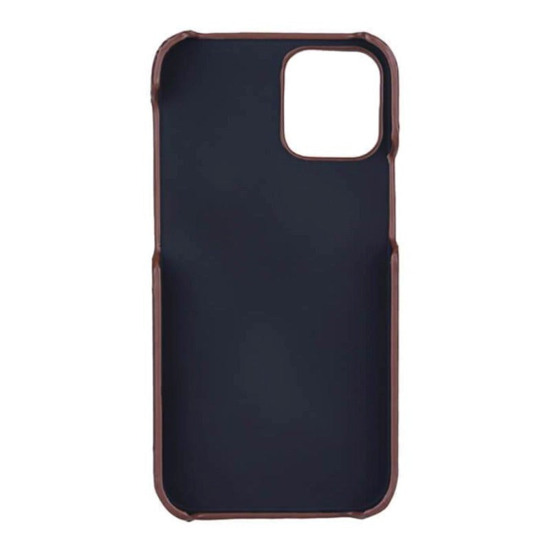 iPhone 12 Mini Onsala Collection Leather Case w. Card pocket - Brown