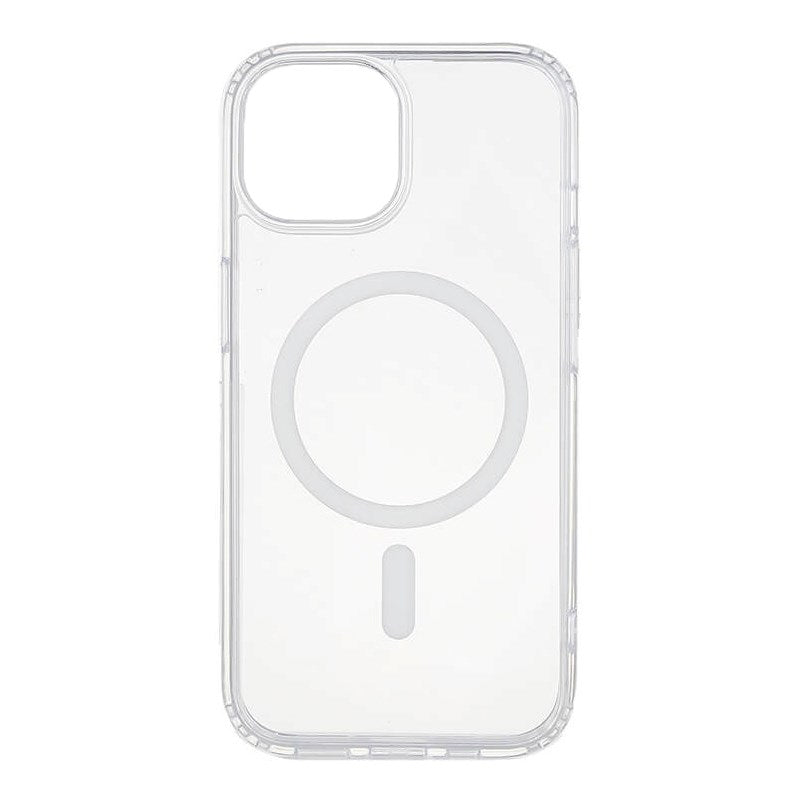 iPhone 15 Onsala Flexible Plastic Case - MagSafe Compatible - Transparent