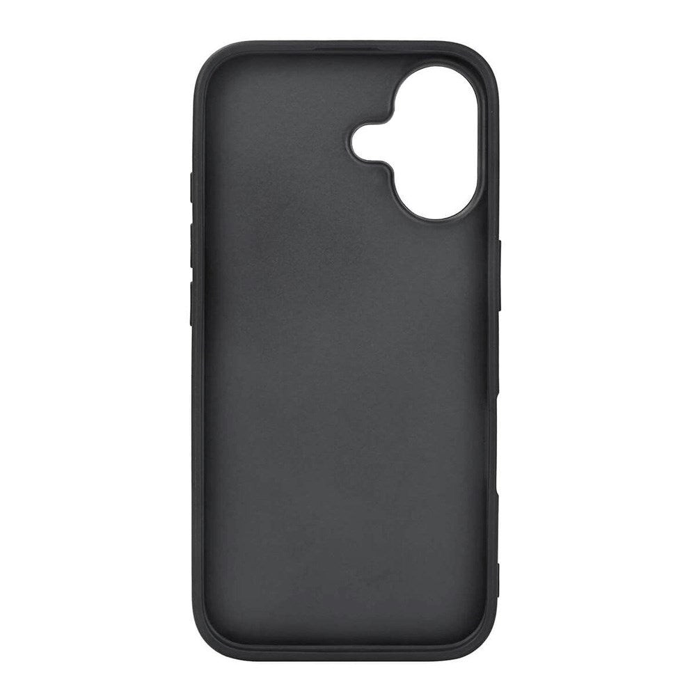 iPhone 16 Buffalo Genuine Leather Case - MagSafe Compatible - Black