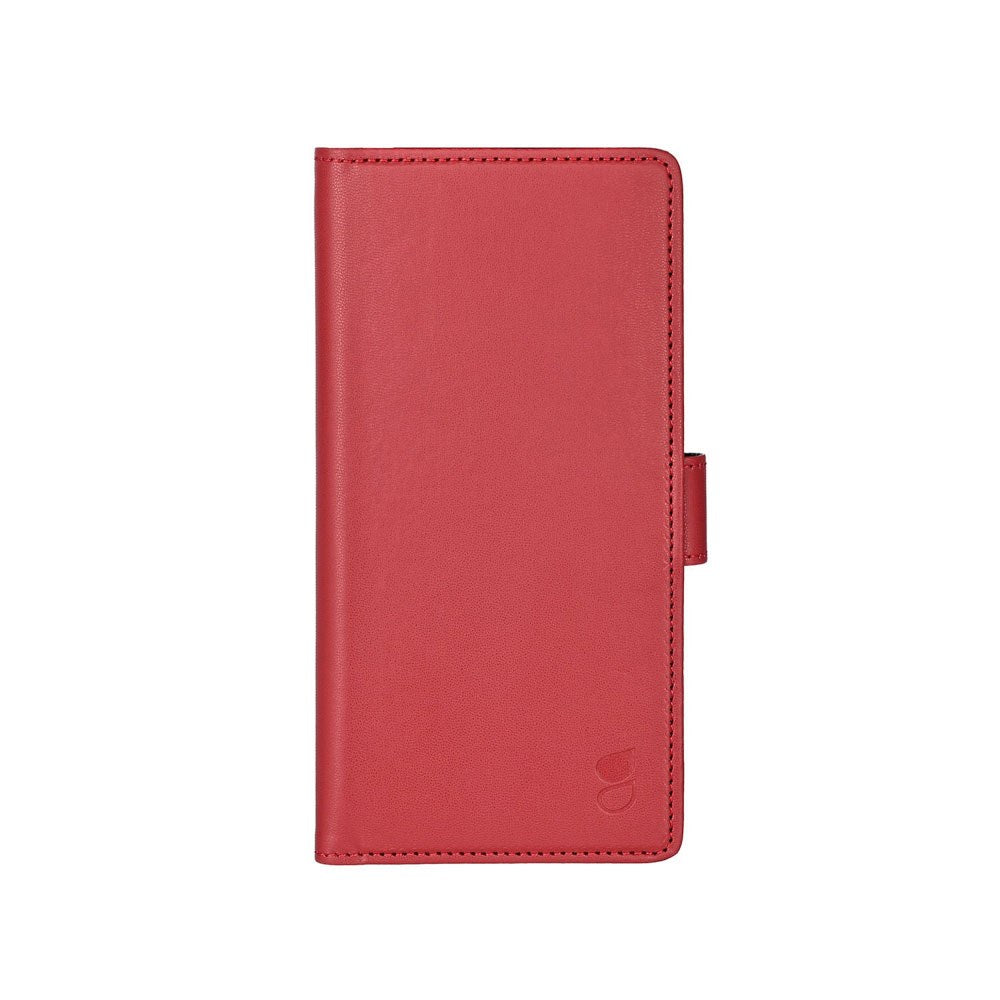 Samsung Galaxy A57 GEAR Faux Leather Flip Case - Red