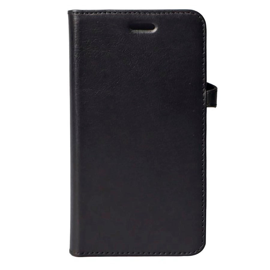 iPhone XR Buffalo Wallet Genuine Leather Magnet Wallet Case Black