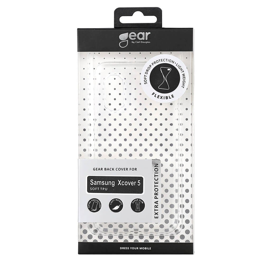 Samsung Galaxy XCover5 GEAR Flexible Plastic Case - Transparent