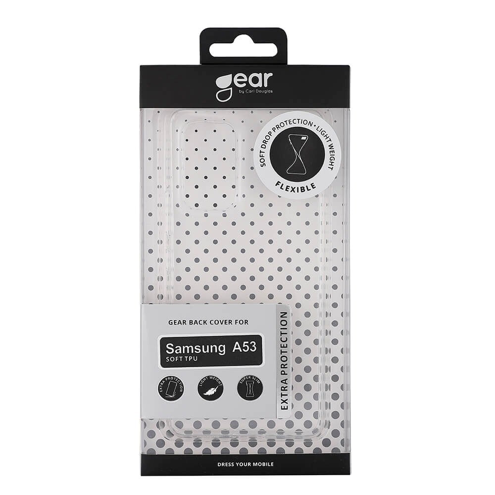 Samsung Galaxy A53 (5G) GEAR Flexible Plastic Case - Transparent