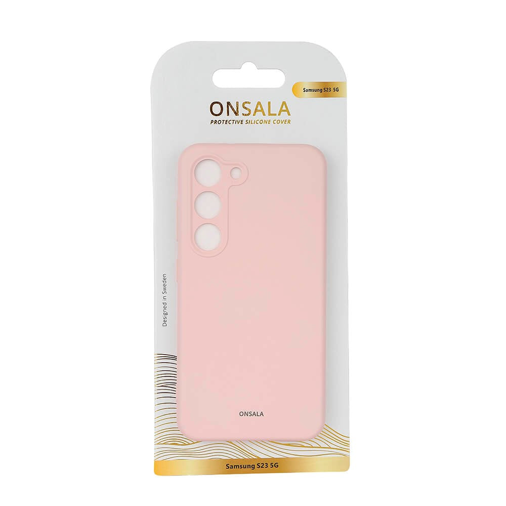 Samsung Galaxy S23 Onsala Silicone Case - Chalk Pink