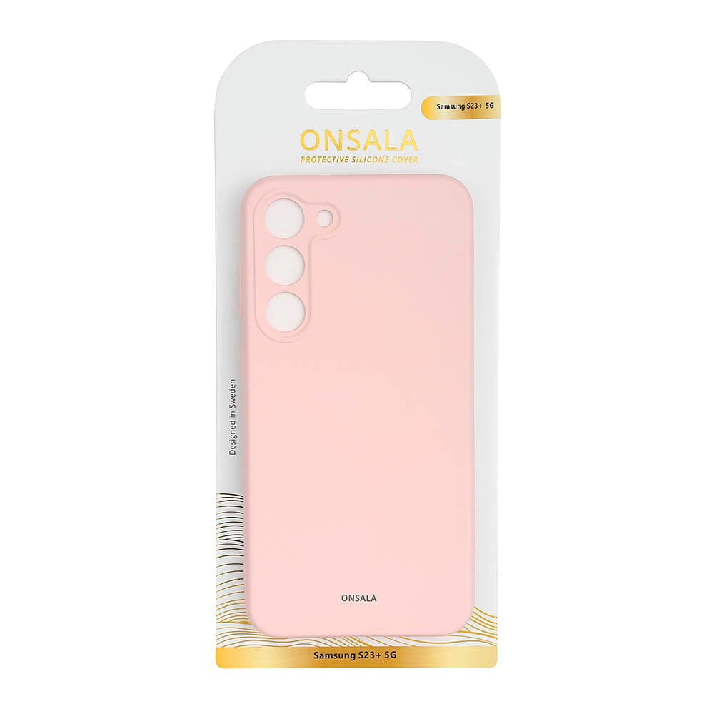 Samsung Galaxy S23+ (Plus) Onsala Silicone Case - Chalk Pink