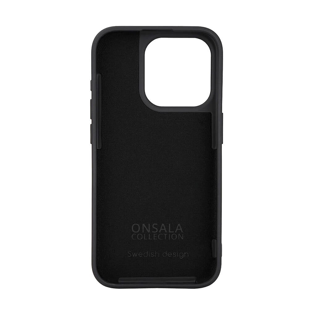 iPhone 15 Pro Onsala Silicone Case - MagSafe Compatible - Black