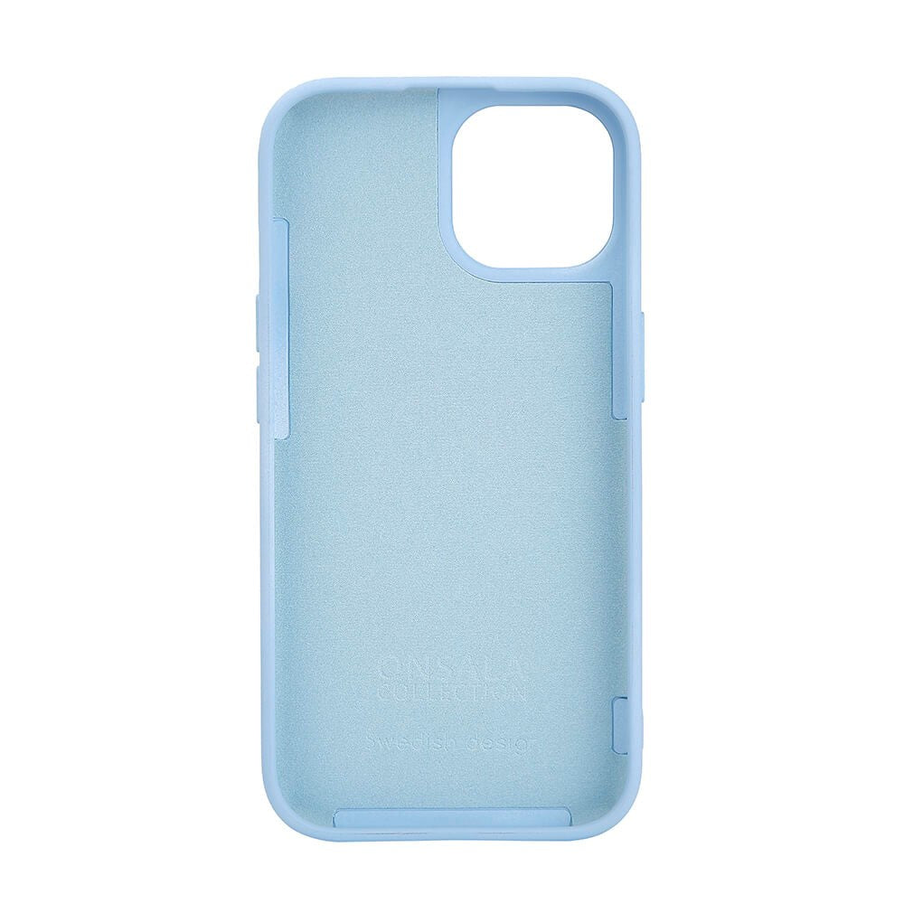 iPhone 15 Onsala Silicone Case - MagSafe Compatible - Light Blue