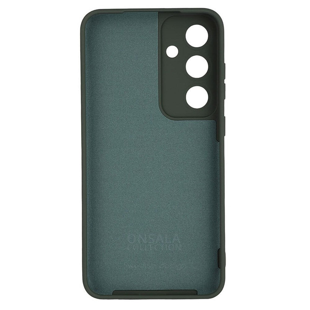 Samsung Galaxy S24+ (Plus) Onsala Silicone Case - Dark Green