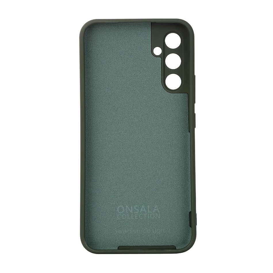 Onsala Samsung Galaxy A35 (5G) Silicone Touch Case - Olive Green