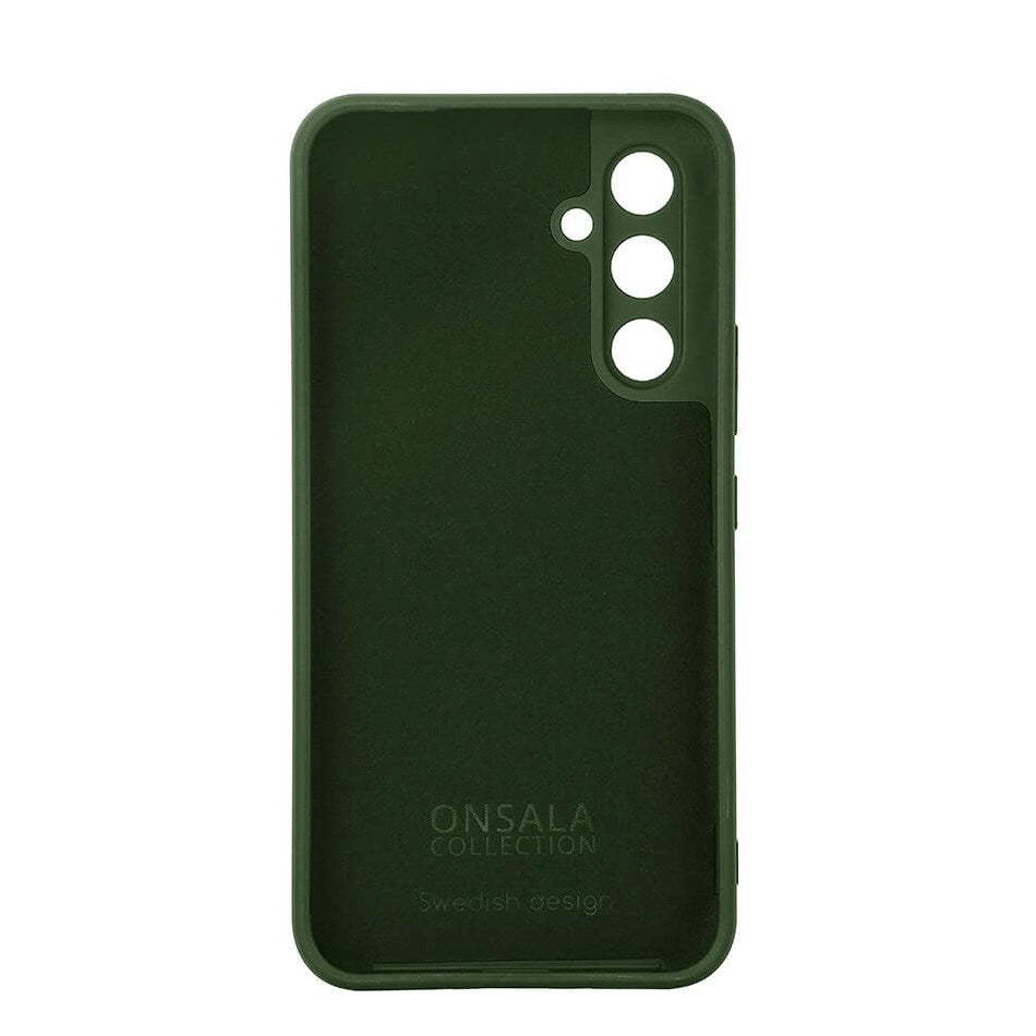 Onsala Samsung Galaxy A55 (5G) Silicone Touch Case - Olive Green