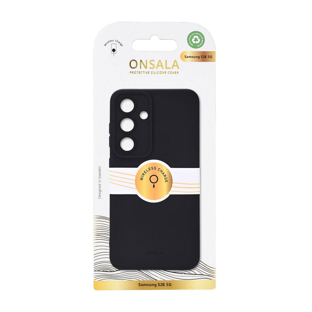 Samsung Galaxy S26 Onsala Silicone Case - MagSafe Compatible - Black