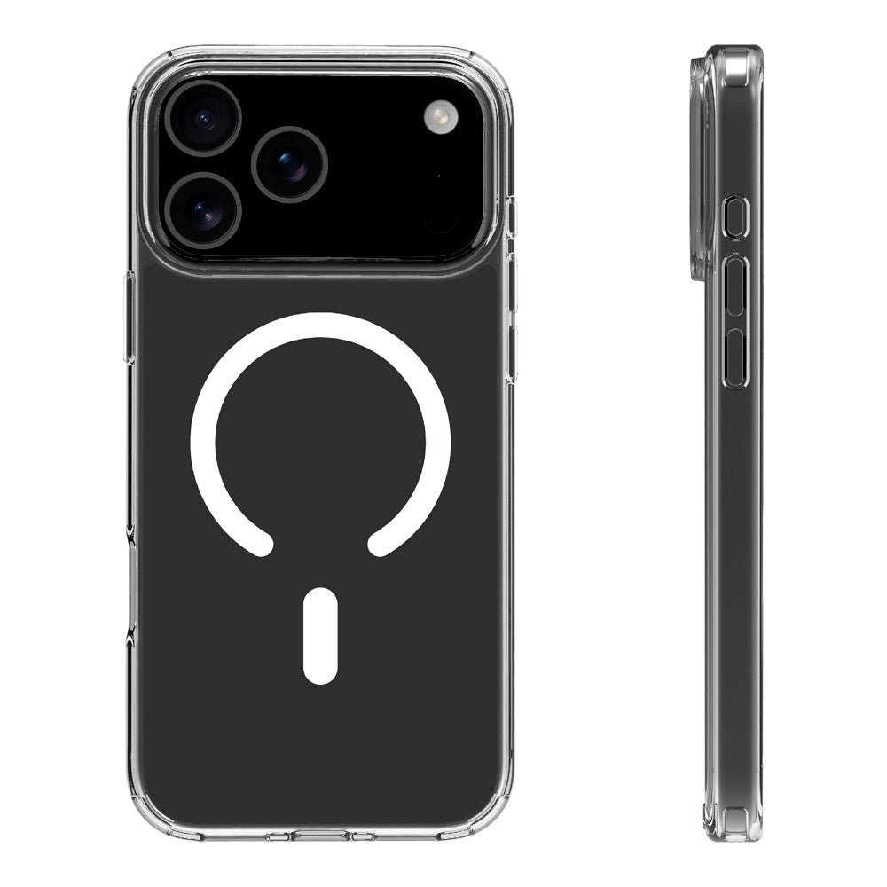 X2O iPhone 17 Pro Max Mag Clear Case - MagSafe Compatible - Transparent