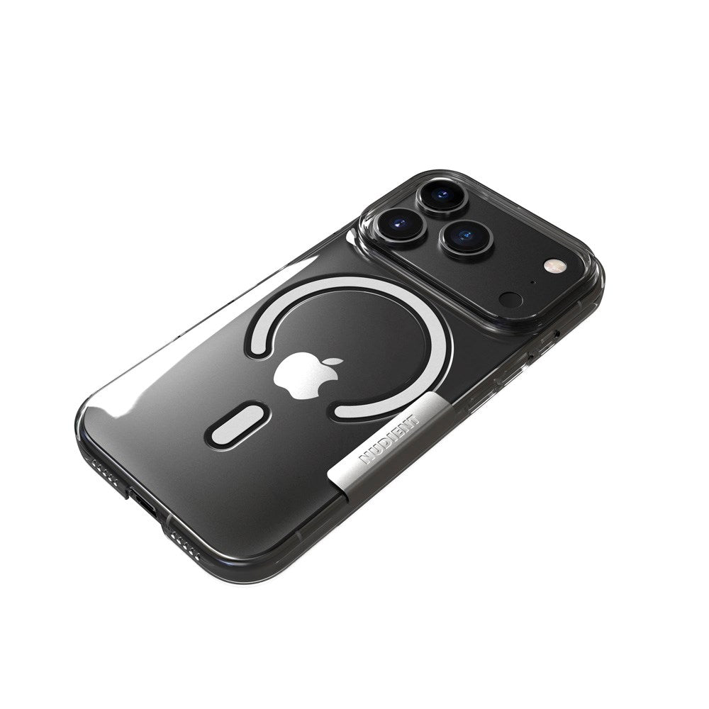 Nudient Thin Case iPhone 17 Pro Case - MagSafe Compatible - Transparent