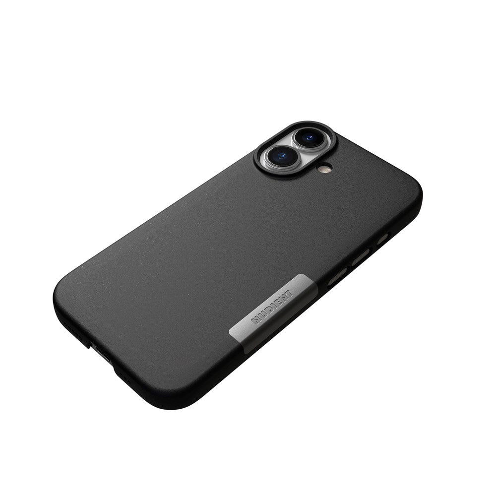 Nudient Thin Case iPhone 17 Case - MagSafe Compatible - Ink Black