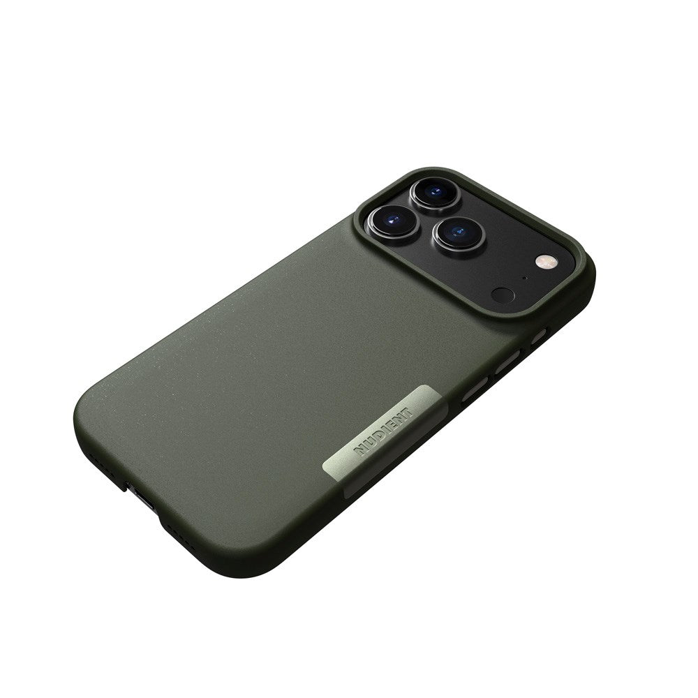 Nudient Thin Case iPhone 17 Pro Case - MagSafe Compatible - Pine Green