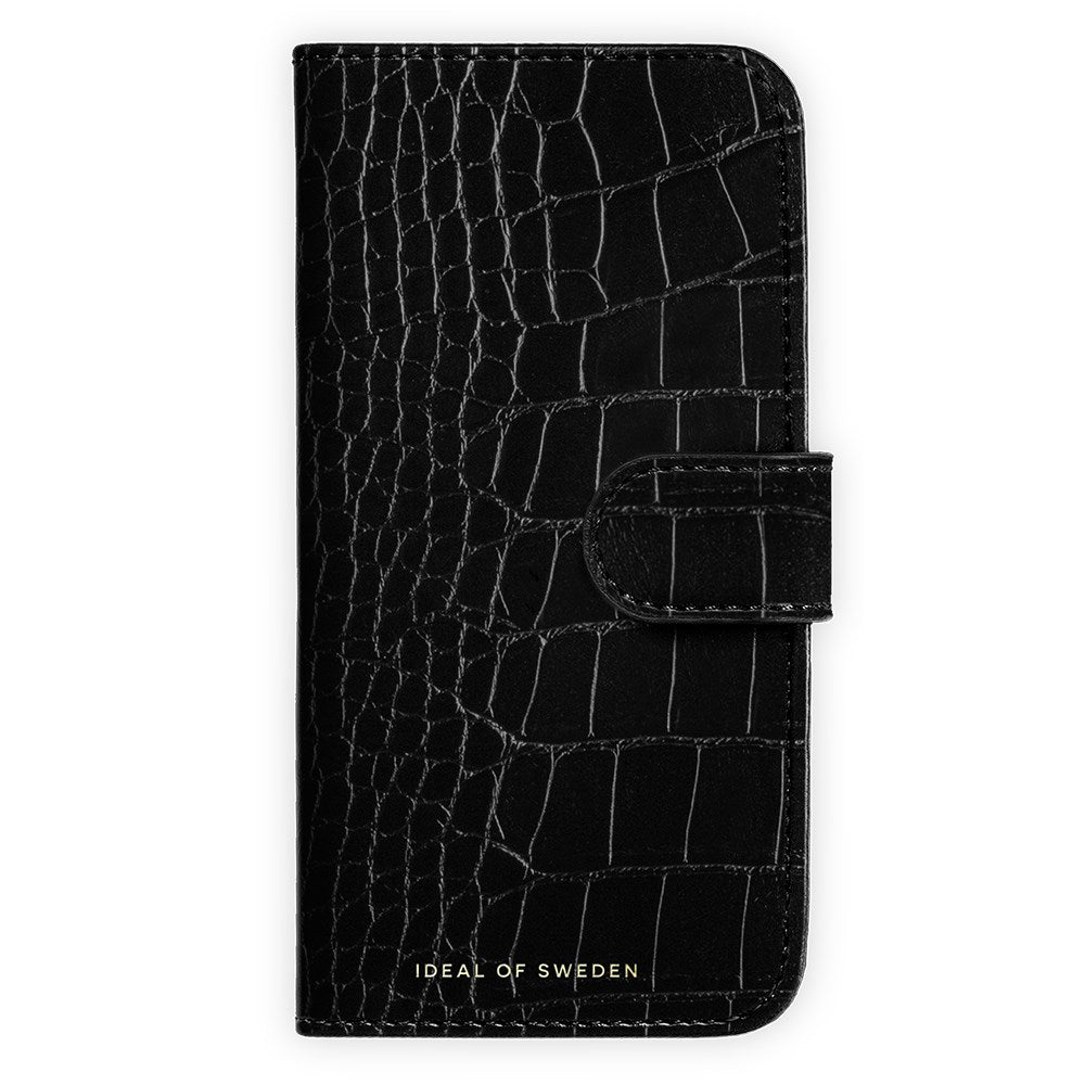 iDeal Of Sweden iPhone 16 - MagSafe - Magnet Wallet+ Case - Black Croco