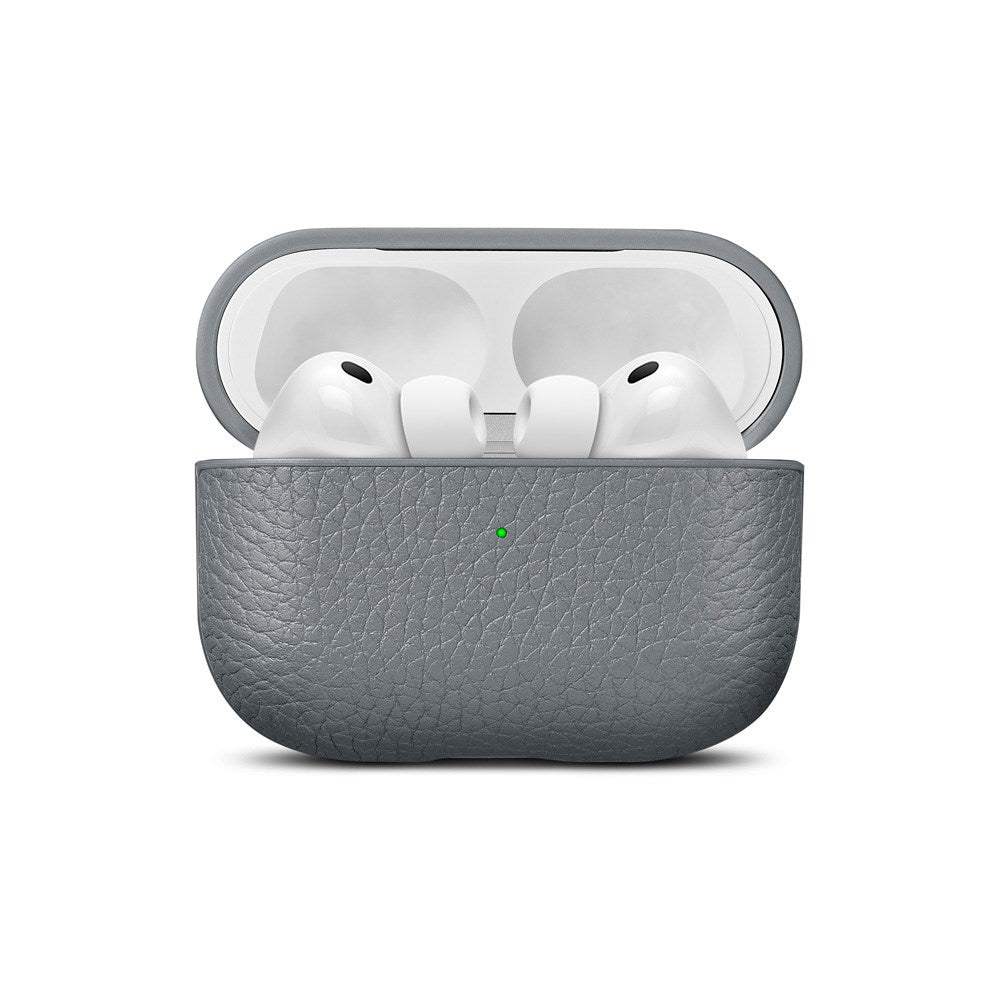 WOOLNUT Apple AirPods Pro (3rd gen.) Genuine Leather Case - Grey