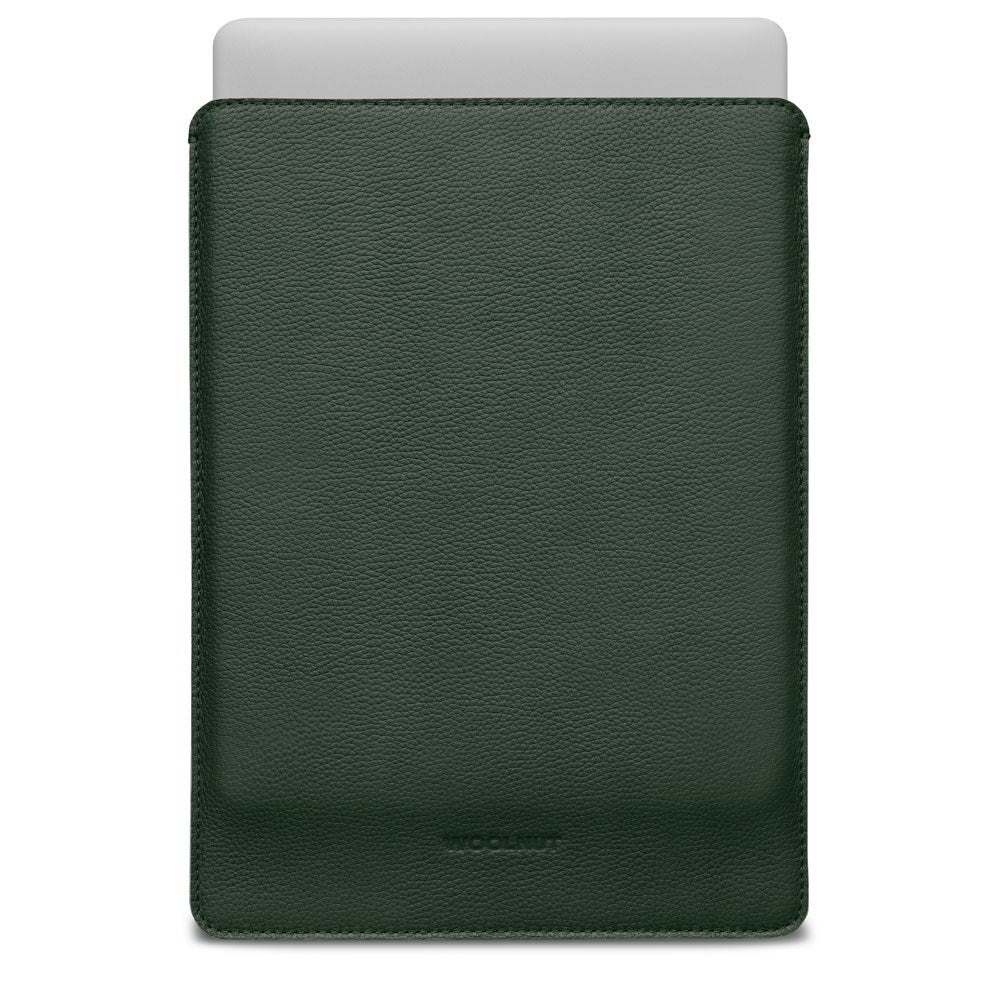 MacBook Neo 13 A18 Pro (2026) Woolnut Leather Sleeve - Green