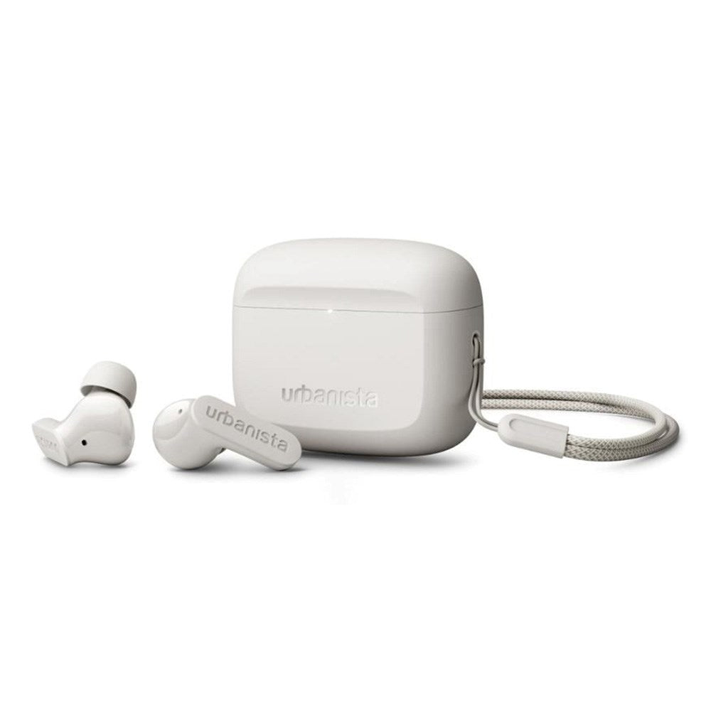Urbanista Palo Alto True Wireless In-Ear Headset with Active Noise Cancelling - Cloud White