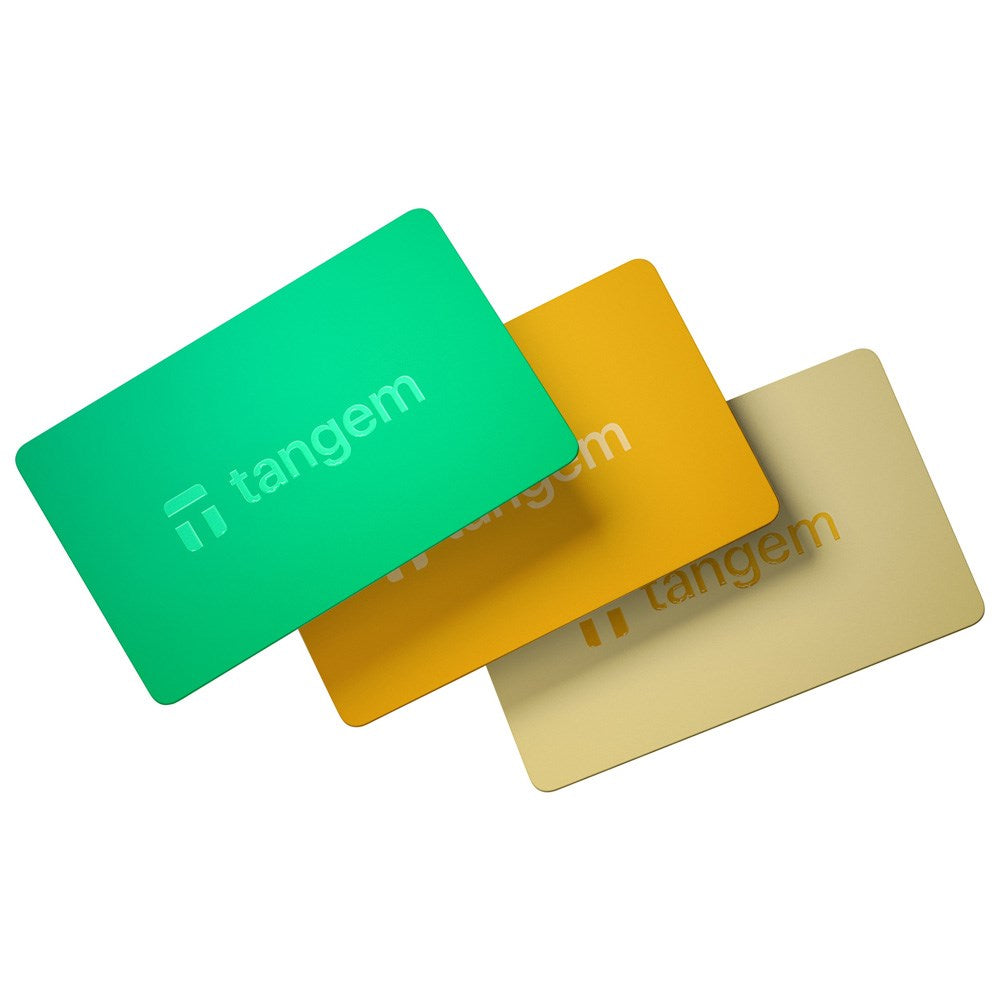 Tangem Wallet Card - 3 pcs - Sun Drop