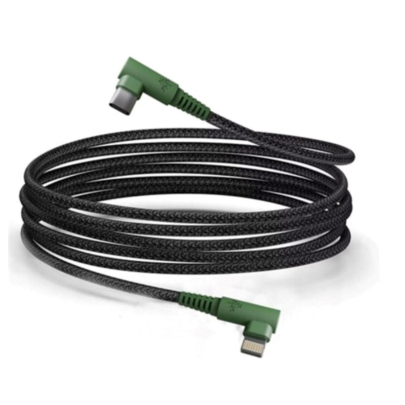 Hune Hiedra USB-C to Lightning Cable with Angled Connector - 1.2m - Green