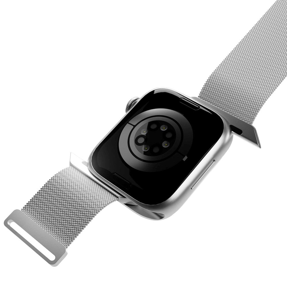 Apple Watch (38/40/SE/41/42mm) Puro MILANESE Stainless Steel Watch Strap - Argento