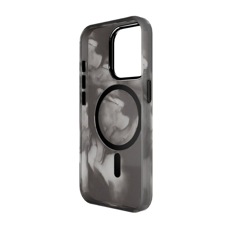iPhone 15 Pro Puro AQUA Flexible Plastic Case - MagSafe Compatible - Black