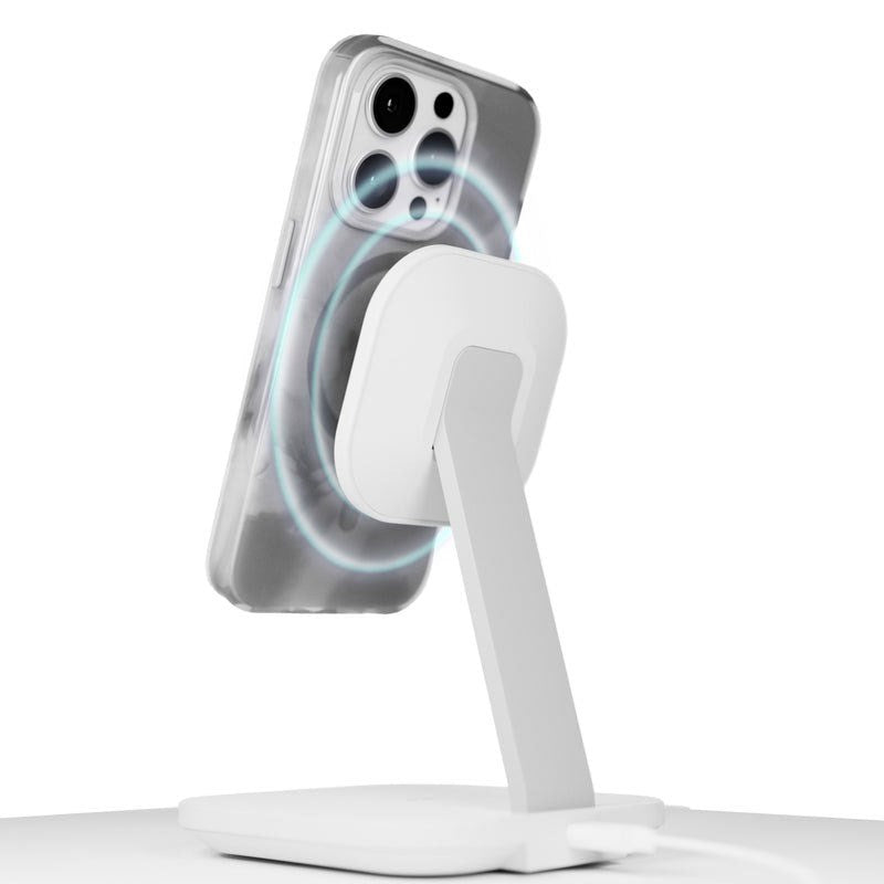 iPhone 15 Pro Puro AQUA Flexible Plastic Case - MagSafe Compatible - Grey