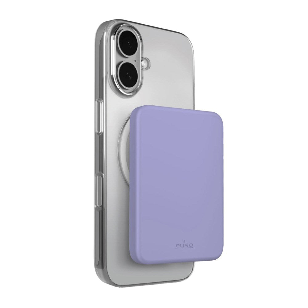 Puro MagSafe Powerbank 4200mAh with USB-C - Purple