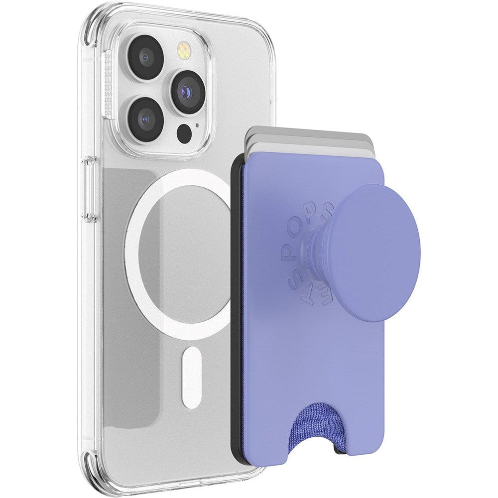 POPSOCKETS MagSafe Grip with Card Holder - Purple
