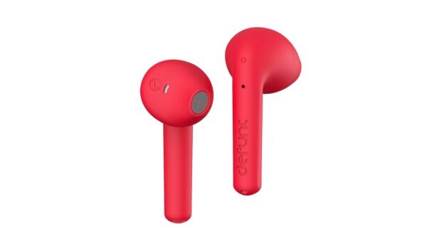 Defunc True Lite Bluetooth Headphones w. Charging Case - Red