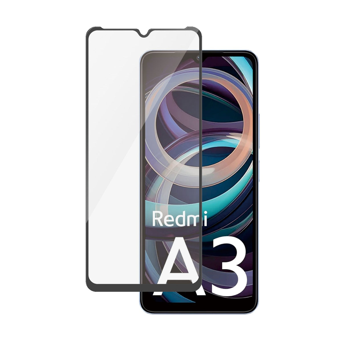 Xiaomi Redmi A3 - PanzerGlass Ultra-Wide Fit Screen Protector - Transparent