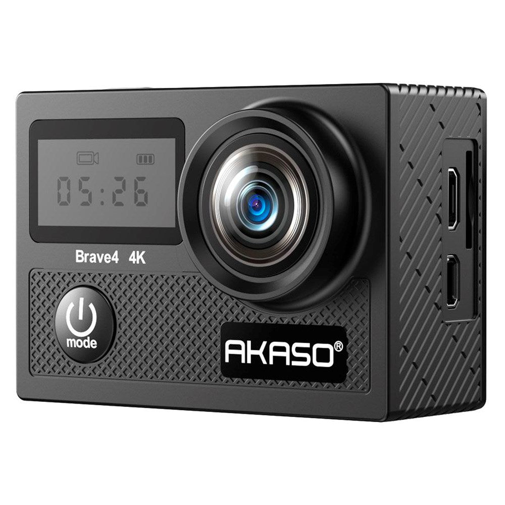 AKASO Brave 4 Action Camera - Ultra HD 4K - Black