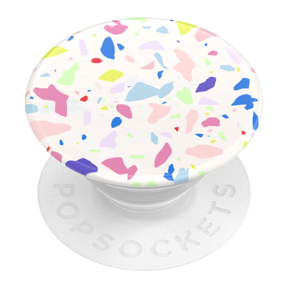 POPSOCKETS PopGrip Original Terrazzo Party Removable Grip with Stand Function - Colorful Mosaic