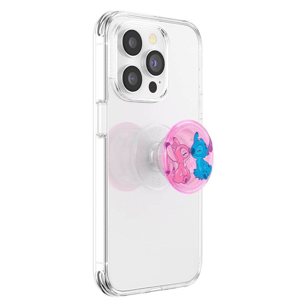 POPSOCKETS PopGrip Licensed Angel & Stitch Forever Removable Grip with Stand Function