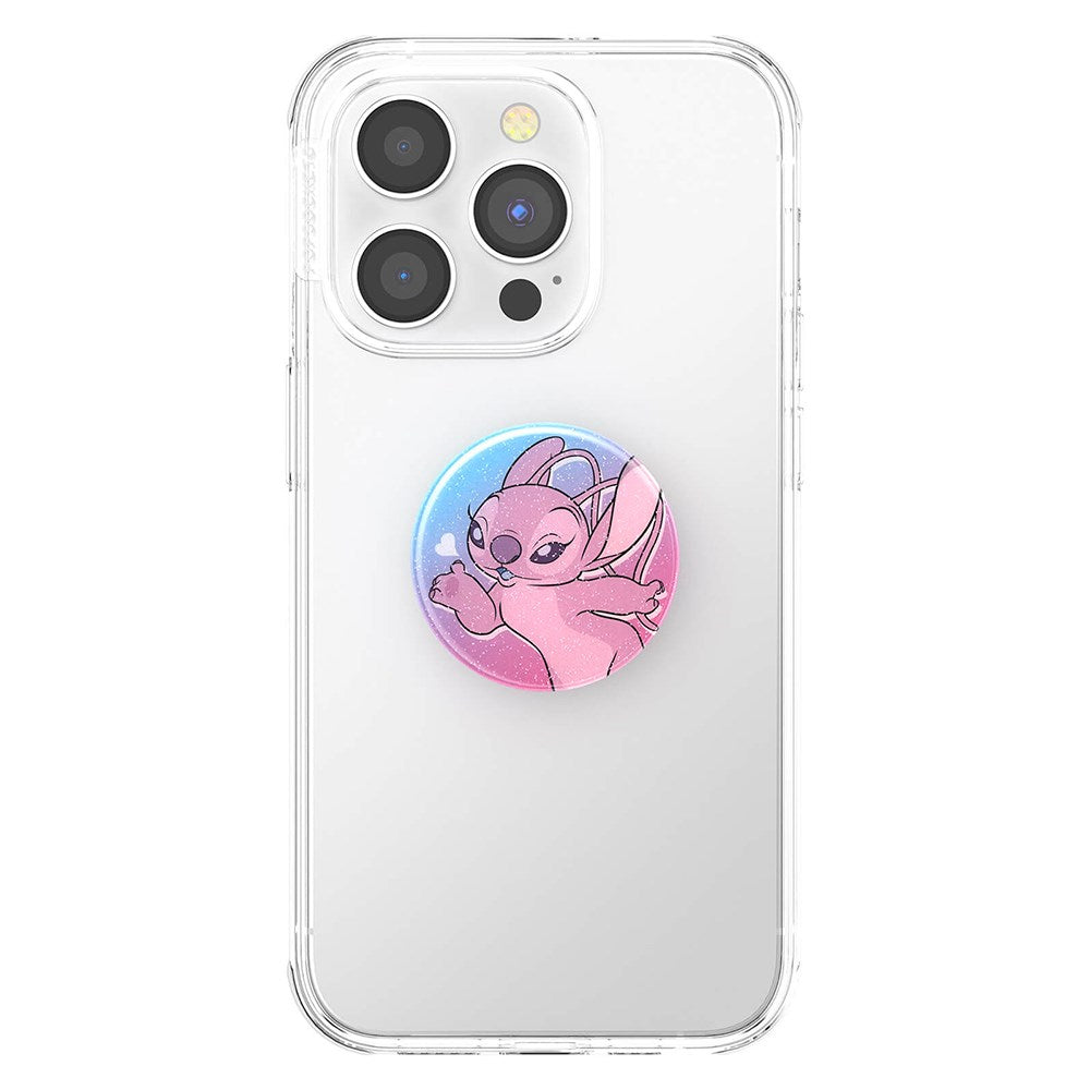 POPSOCKETS PopGrip Licensed Angel Kisses Removable Grip with Stand Function