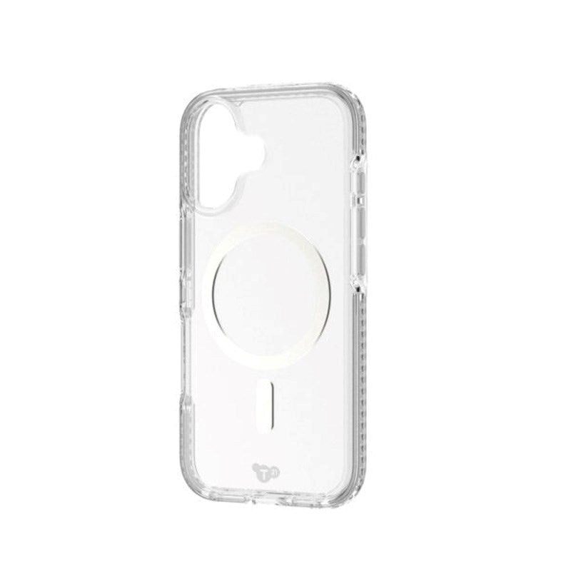 iPhone 17 Tech21 EVO Crystal Case - MagSafe Compatible - Transparent / Silver