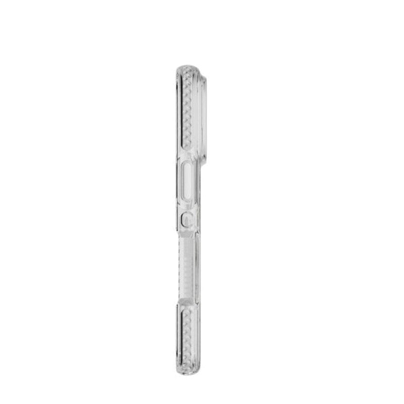 iPhone 17 Pro Tech21 EVO Crystal Case - MagSafe Compatible - Transparent / Silver
